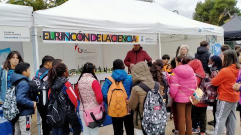 Participación en el Rincón de la Ciencia